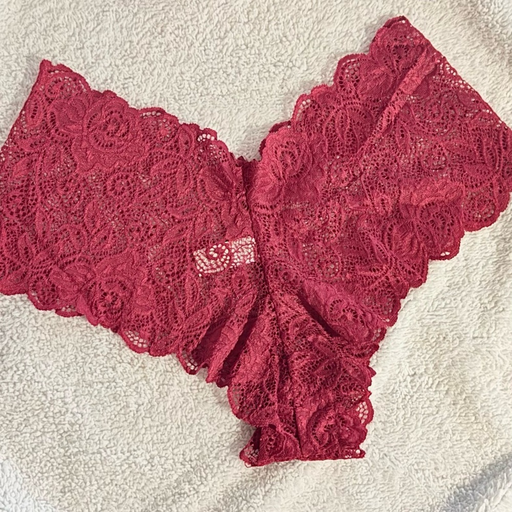Pack 4 Panties Floral Lace Size L Sexy Hipster Multicolor New - Picture 7 of 11